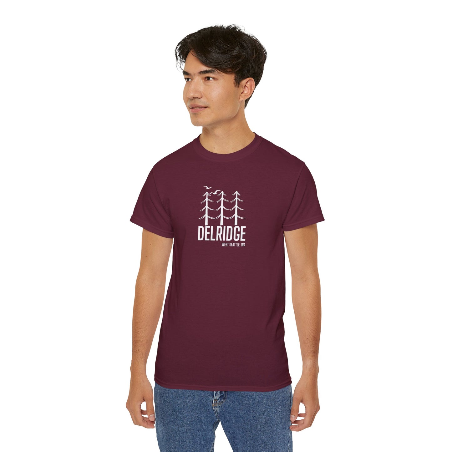 Delridge West Seattle Men’s Ultra Cotton Tee