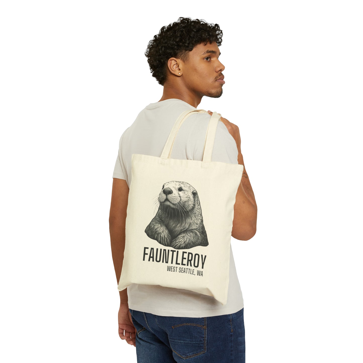 Fauntleroy West Seattle Cotton Canvas Tote Bag