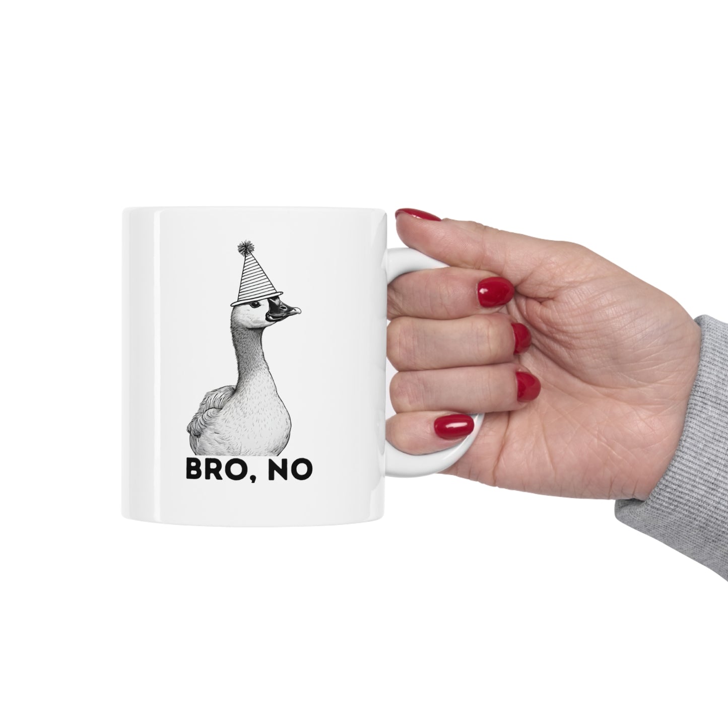 Bro, No Ceramic Mug 11oz