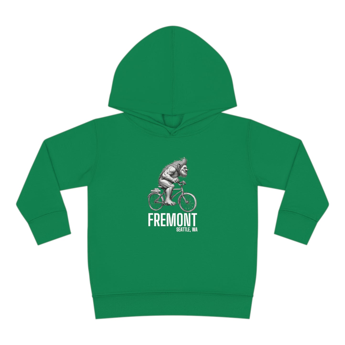 Fremont Seattle Toddler Pullover Fleece Hoodie