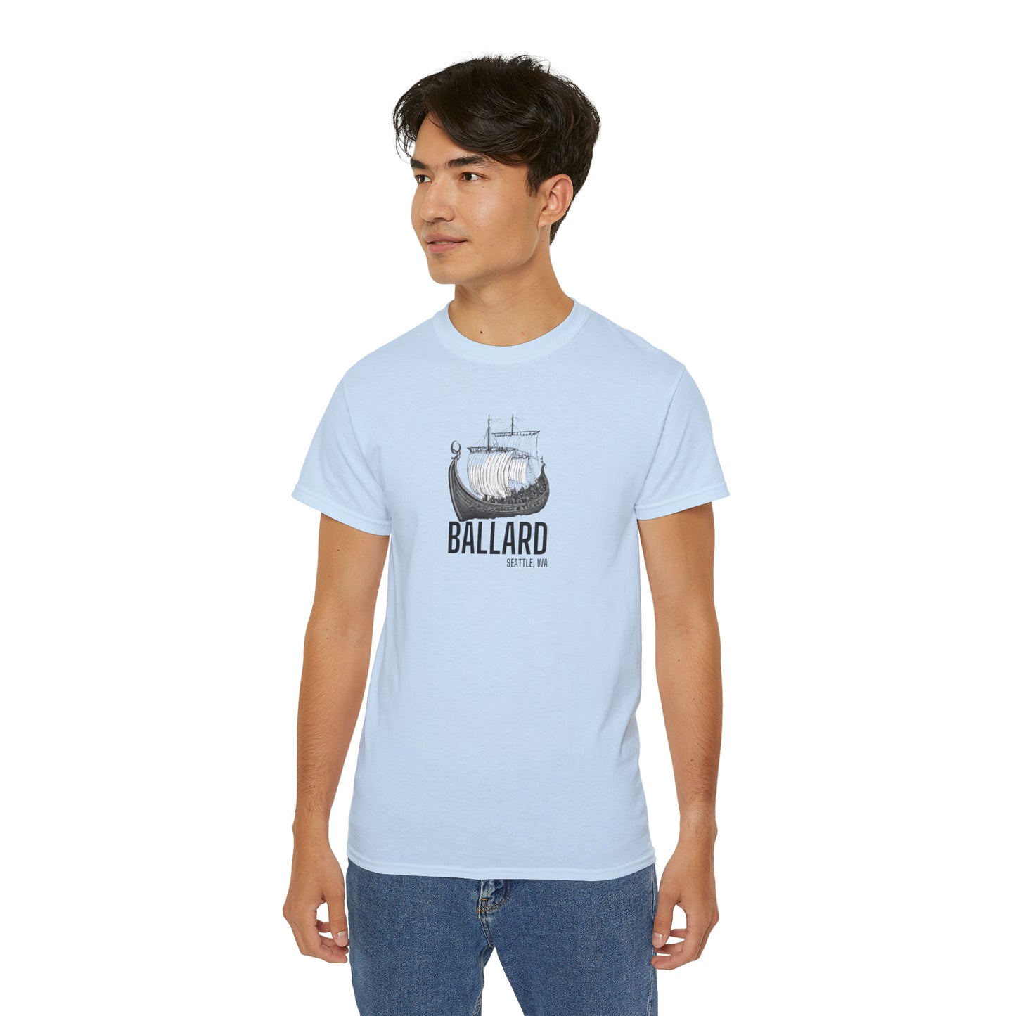 Ballard Seattle Men’s Cotton Tee