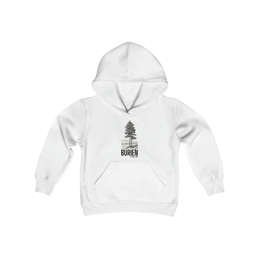 Burien WA Youth Heavy Blend Hooded Sweatshirt