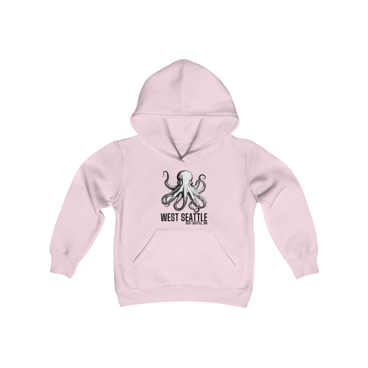 West Seattle Youth Heavy Blend Hooded Sweatshirt