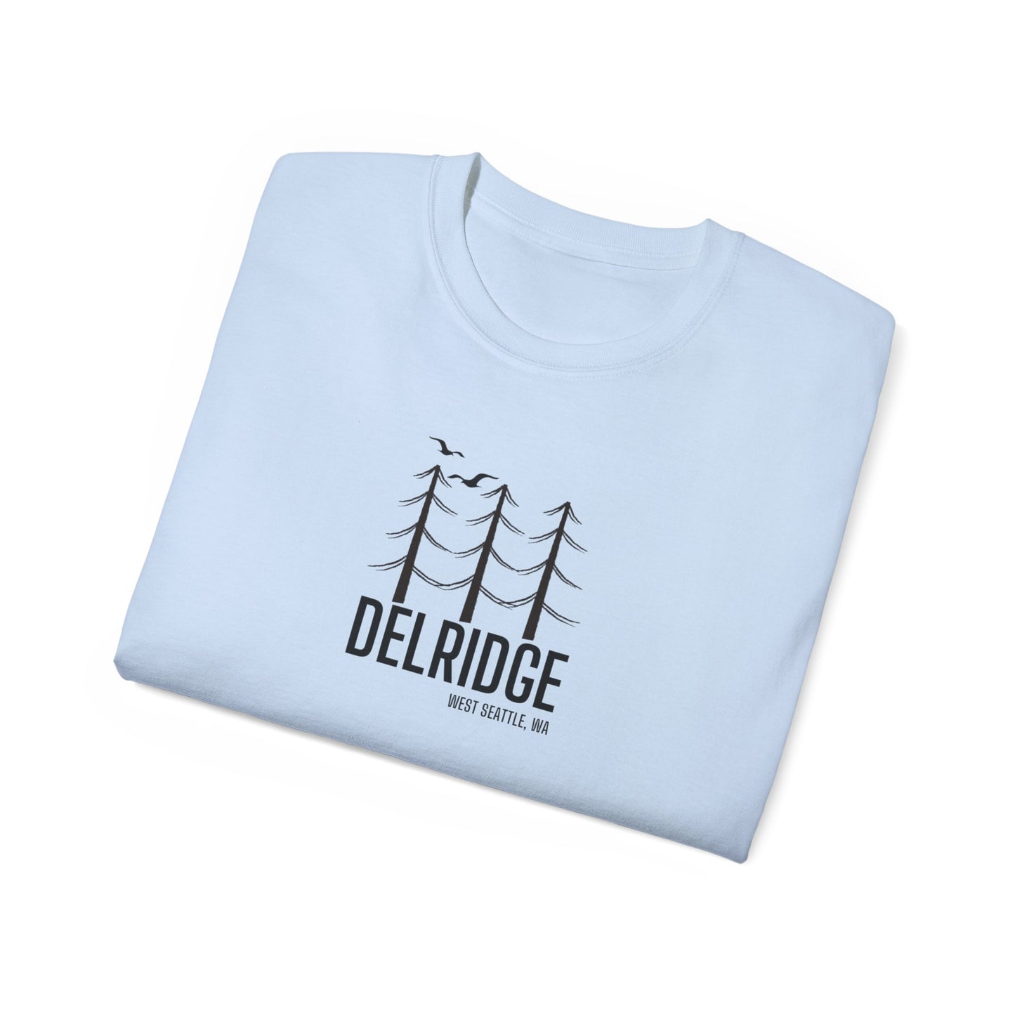 Delridge West Seattle Men’s Ultra Cotton Tee