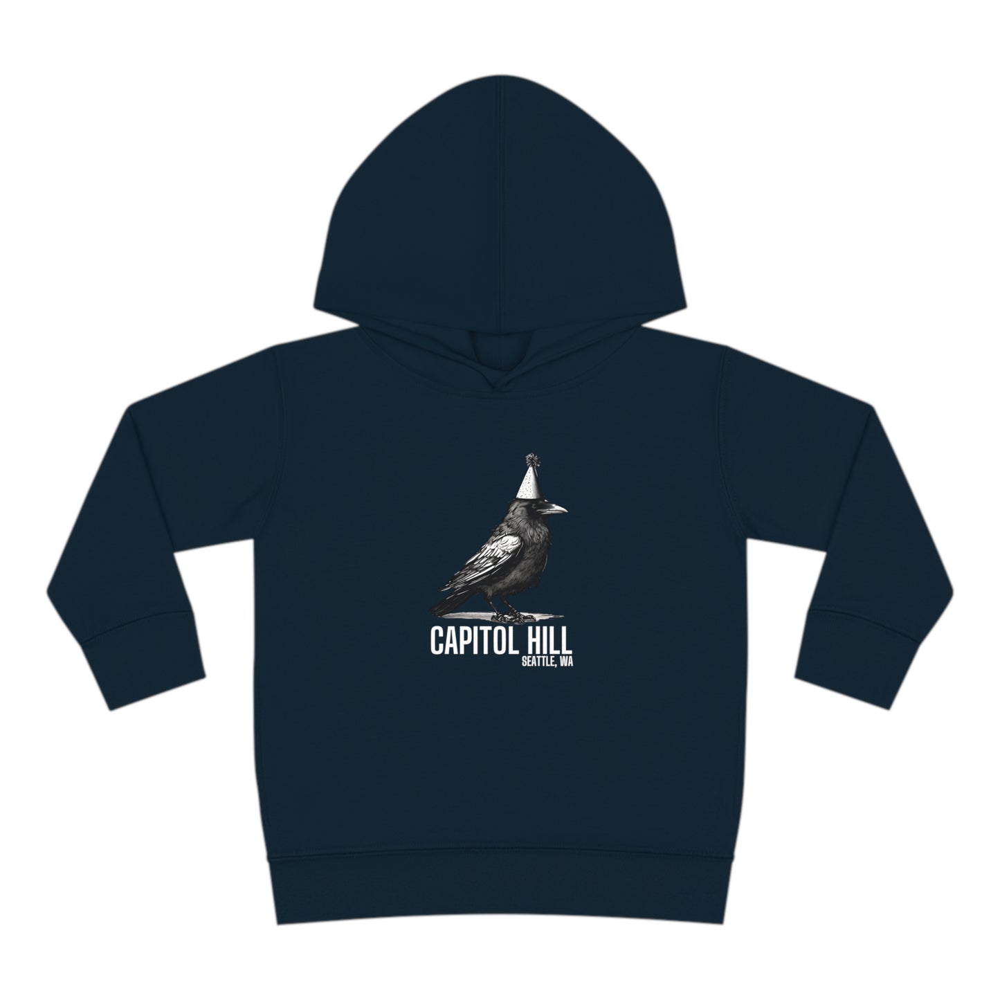 Capitol Hill Seattle Toddler Pullover Fleece Hoodie