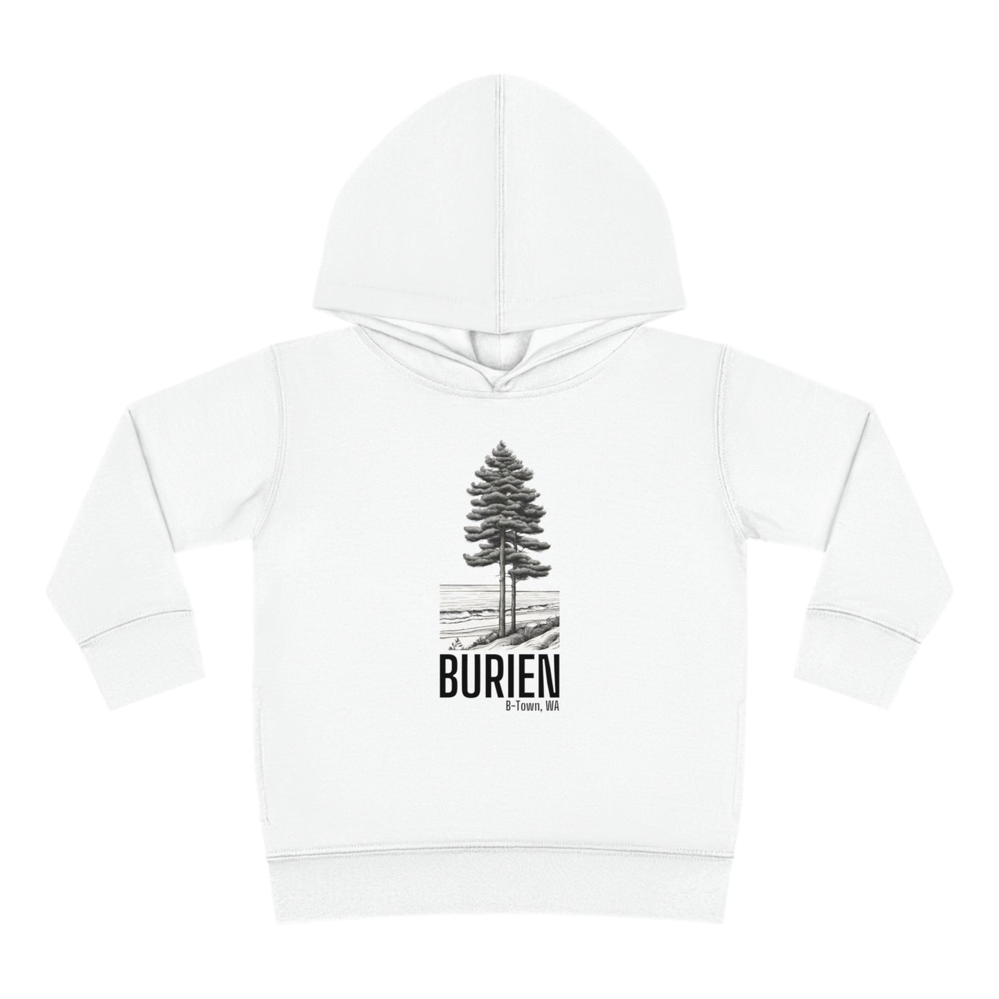 Burien WA Toddler Pullover Fleece Hoodie