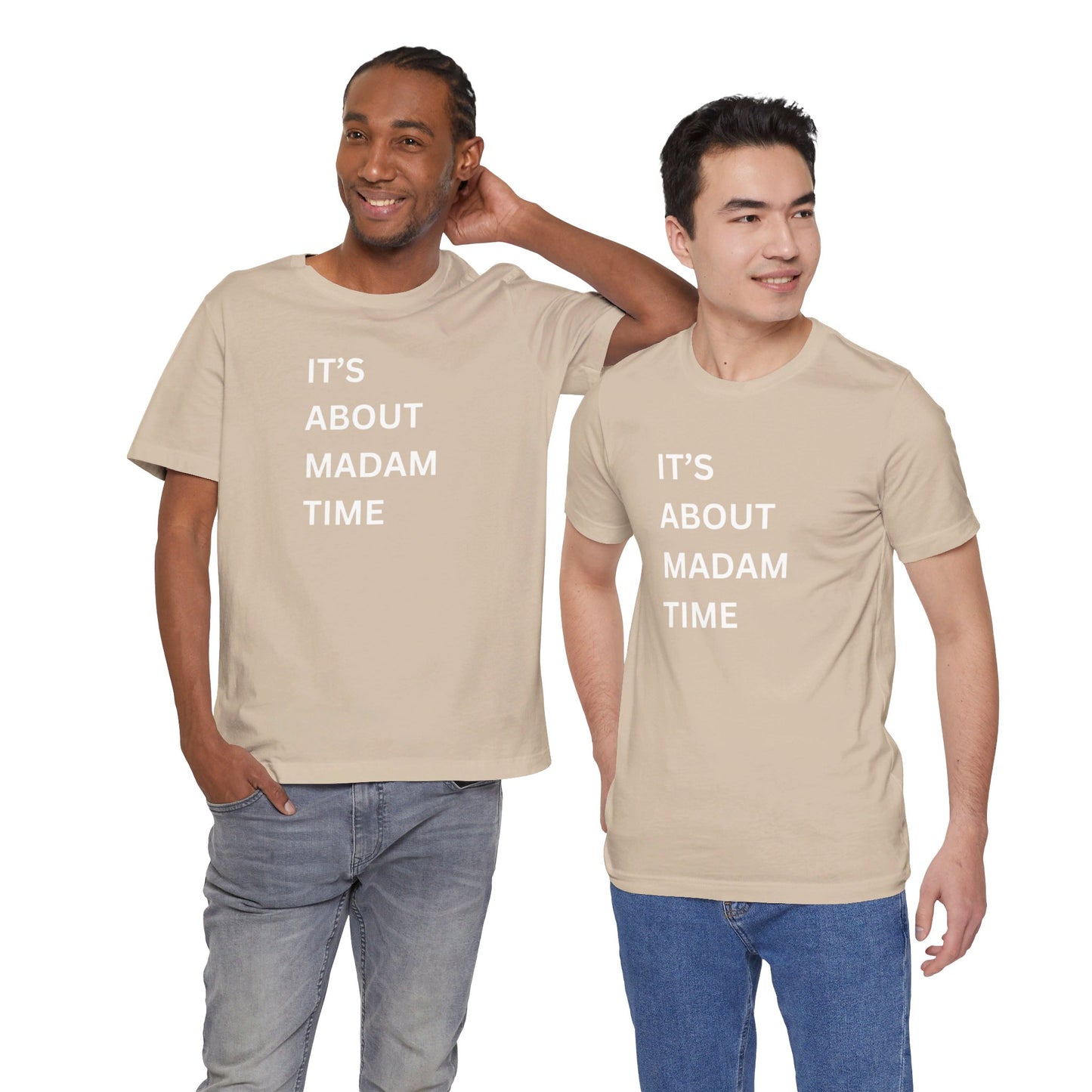 It’s About Madam Time Jersey Short Sleeve Tee