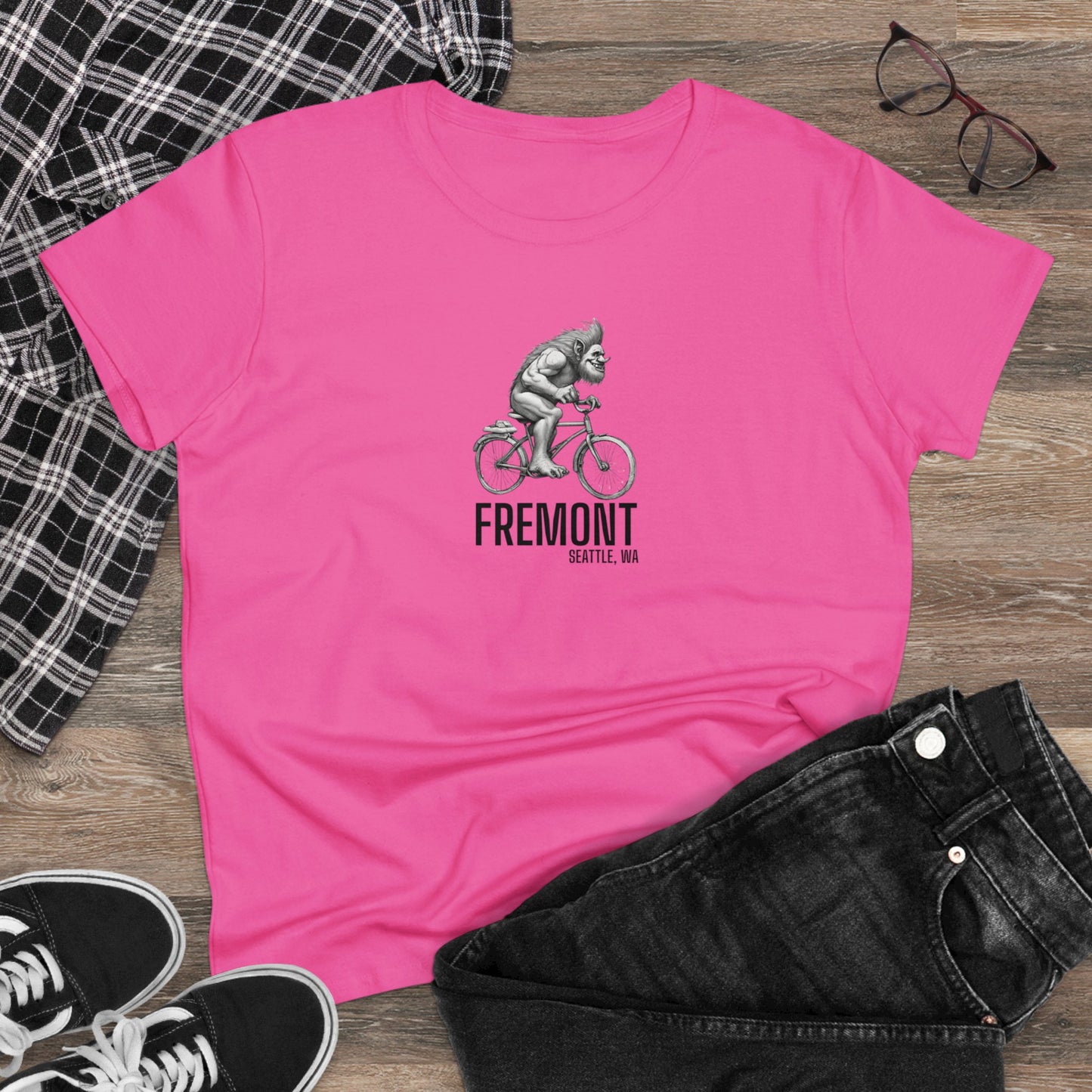 Fremont Seattle Women's Midweight Cotton Tee