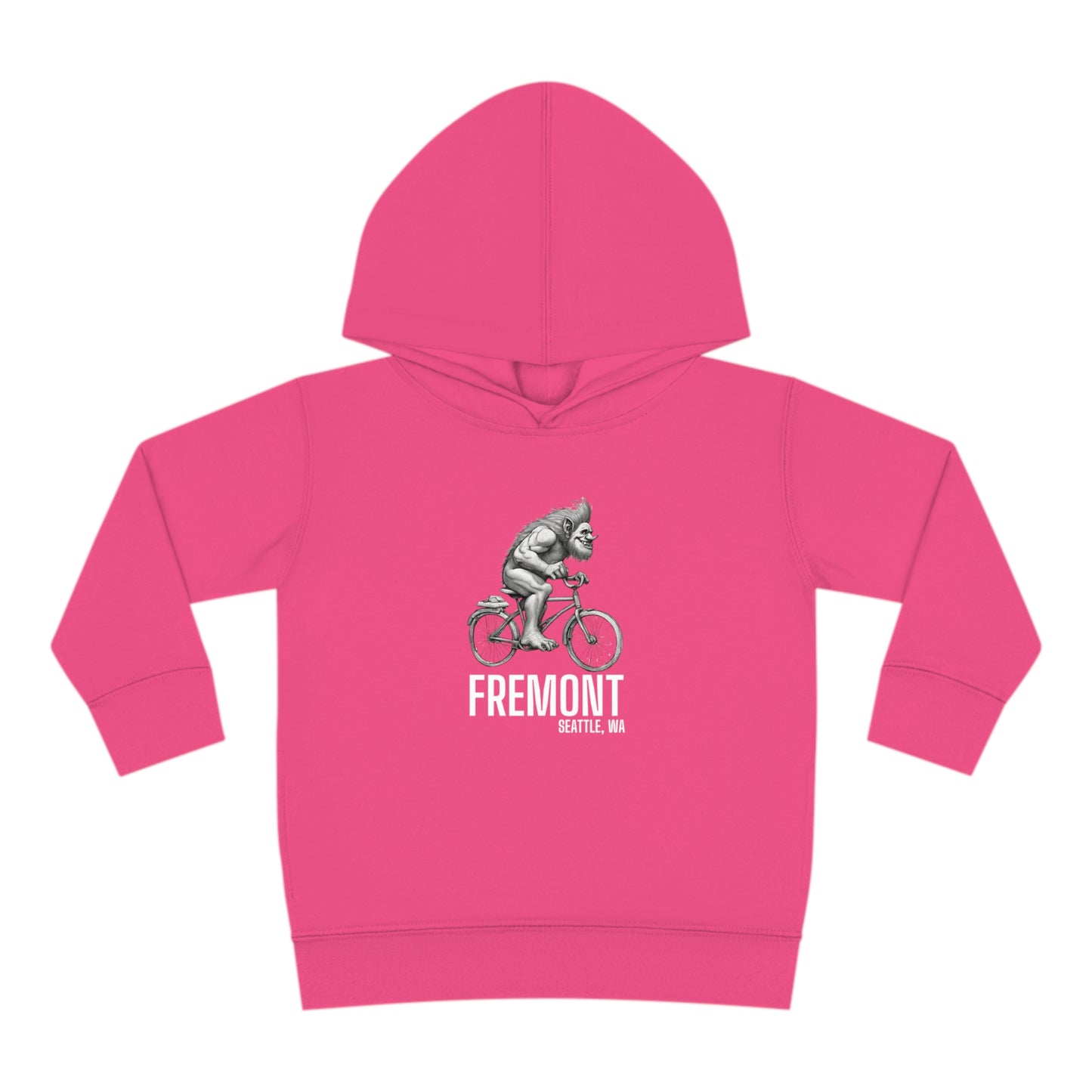 Fremont Seattle Toddler Pullover Fleece Hoodie