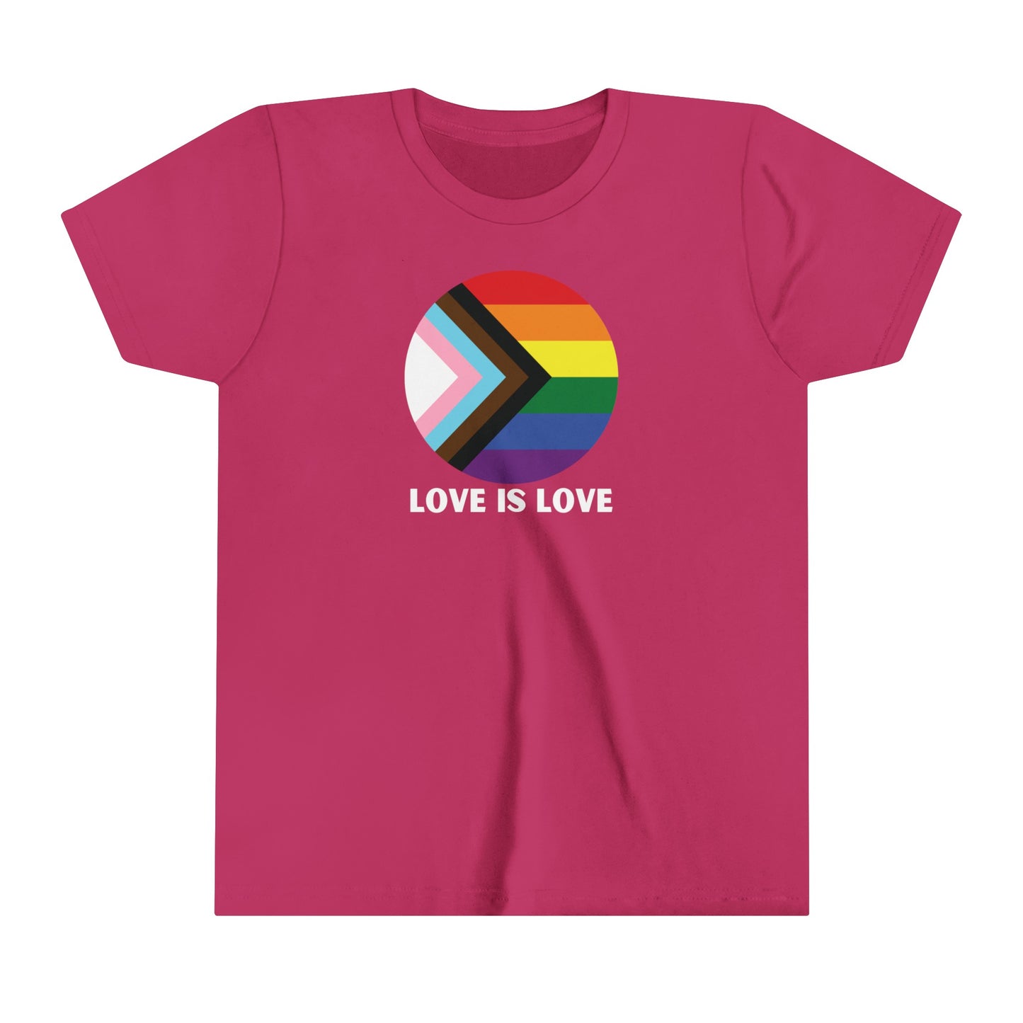 Love Is Love Youth Short Sleeve Tee