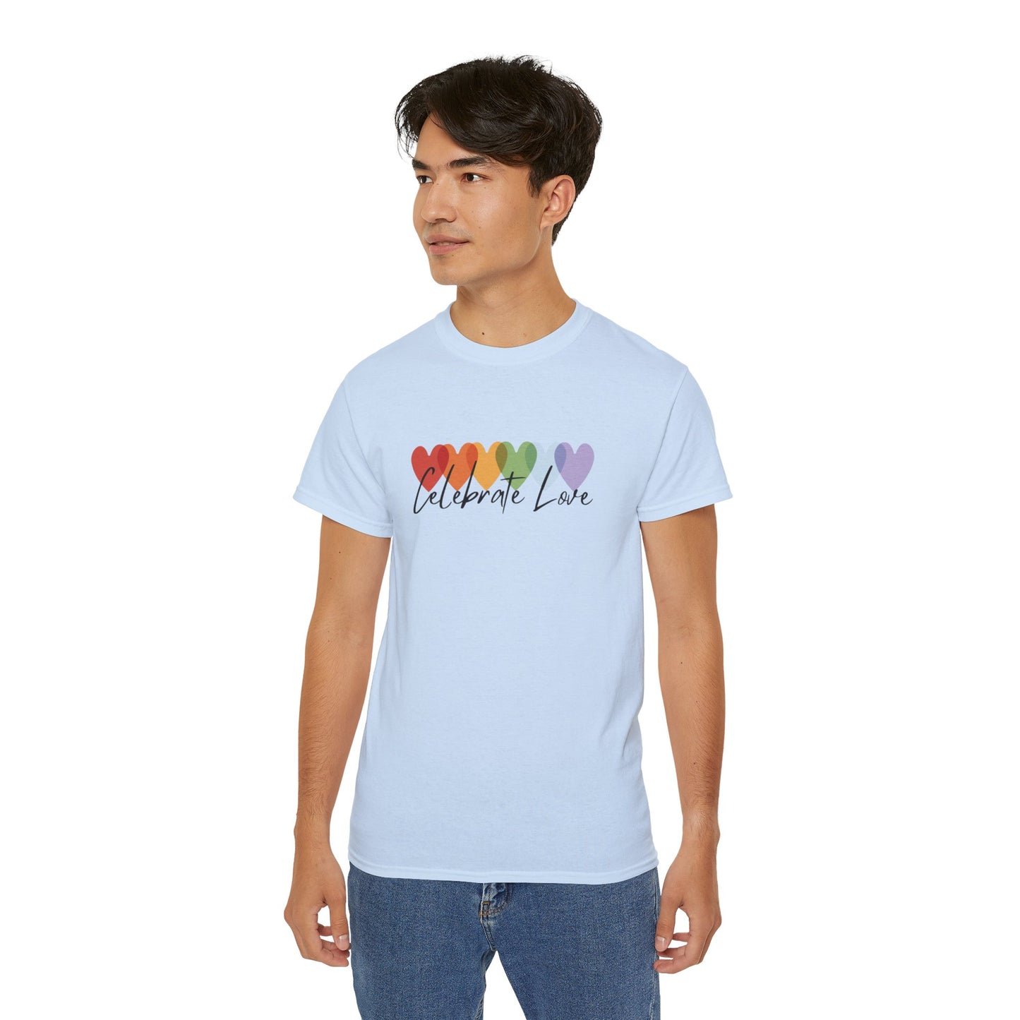 Celebrate Love Men’s Ultra Cotton Tee