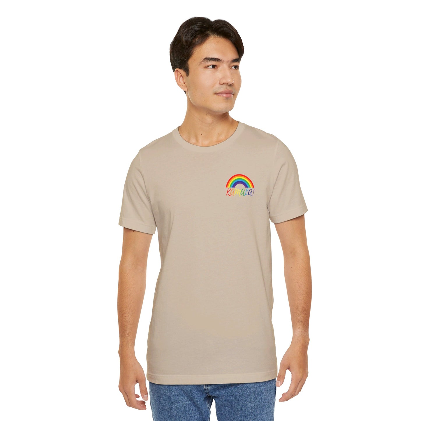 Rainbow Kamala Jersey Short Sleeve Tee