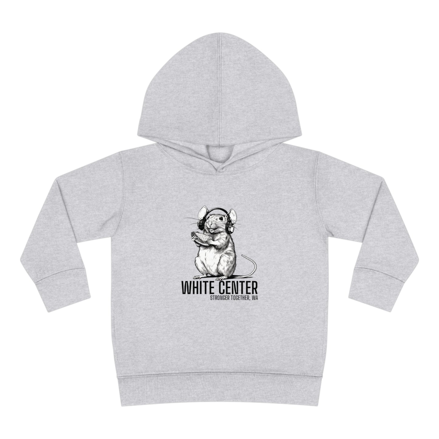 White Center, WA Toddler Pullover Fleece Hoodie