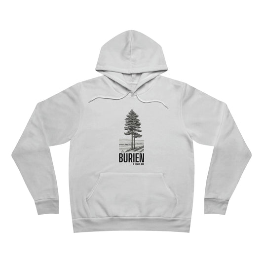 Burien Unisex Sponge Fleece Pullover Hoodie