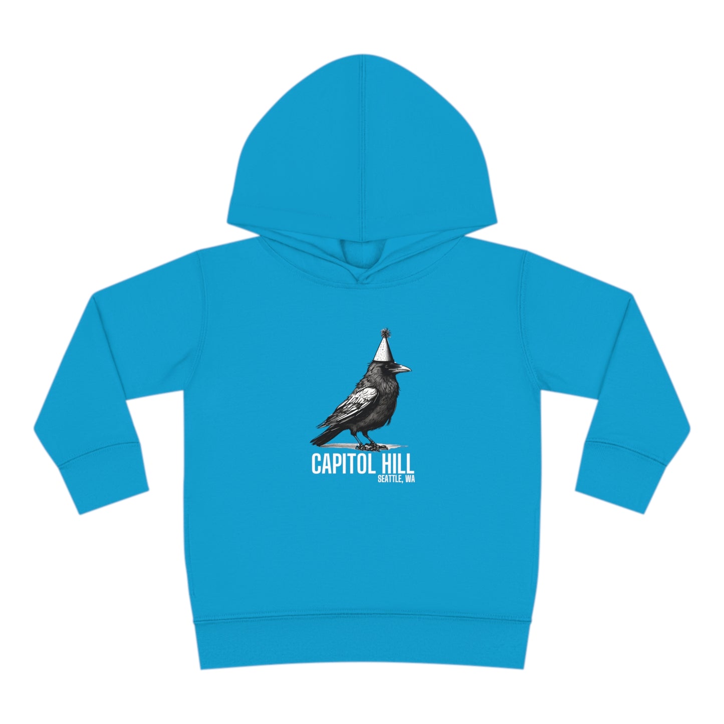 Capitol Hill Seattle Toddler Pullover Fleece Hoodie