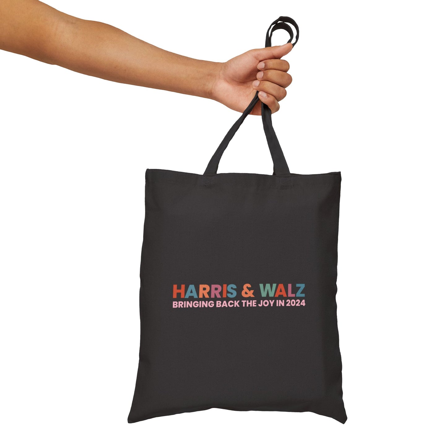 Harris and Walz Bringing Back the Joy Cotton Canvas Tote Bag