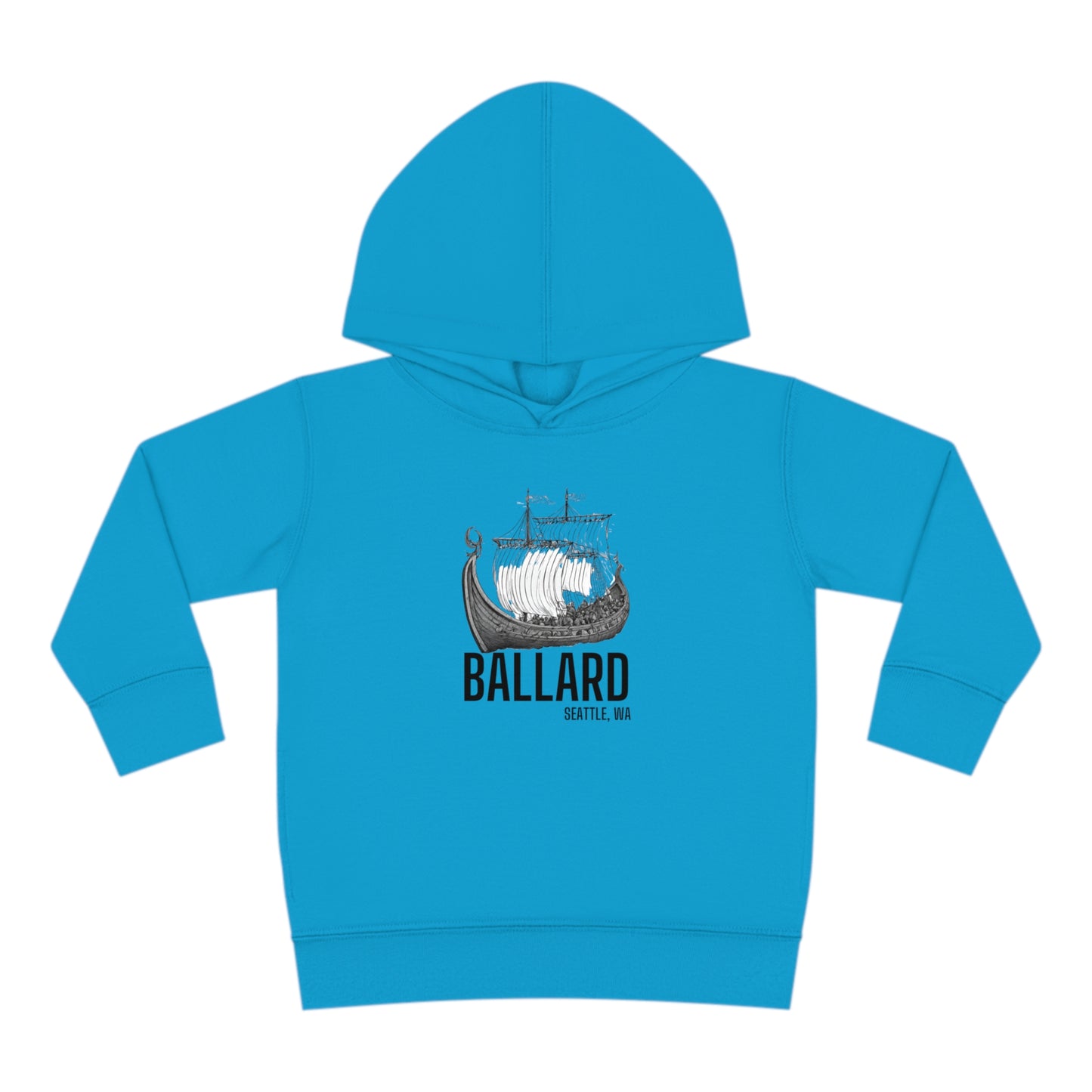 Ballard Seattle Toddler Pullover Fleece Hoodie