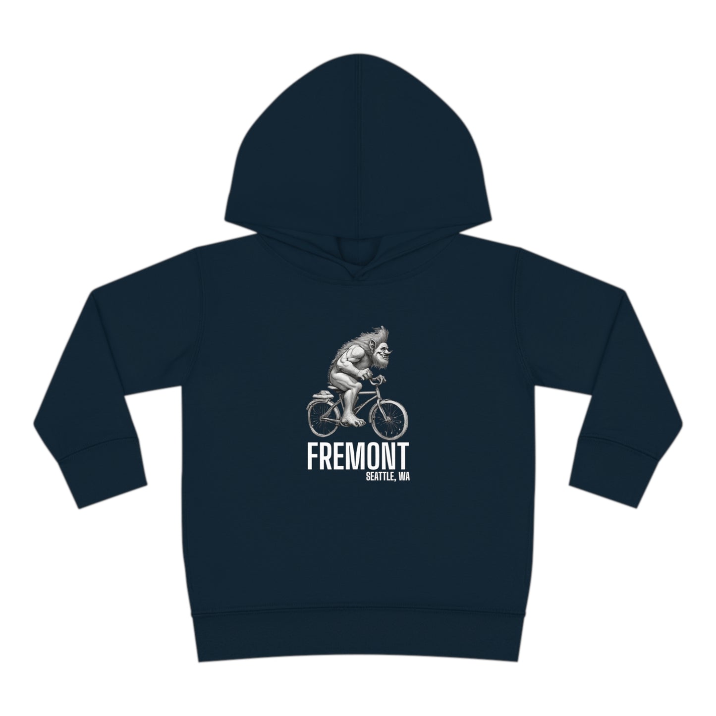 Fremont Seattle Toddler Pullover Fleece Hoodie