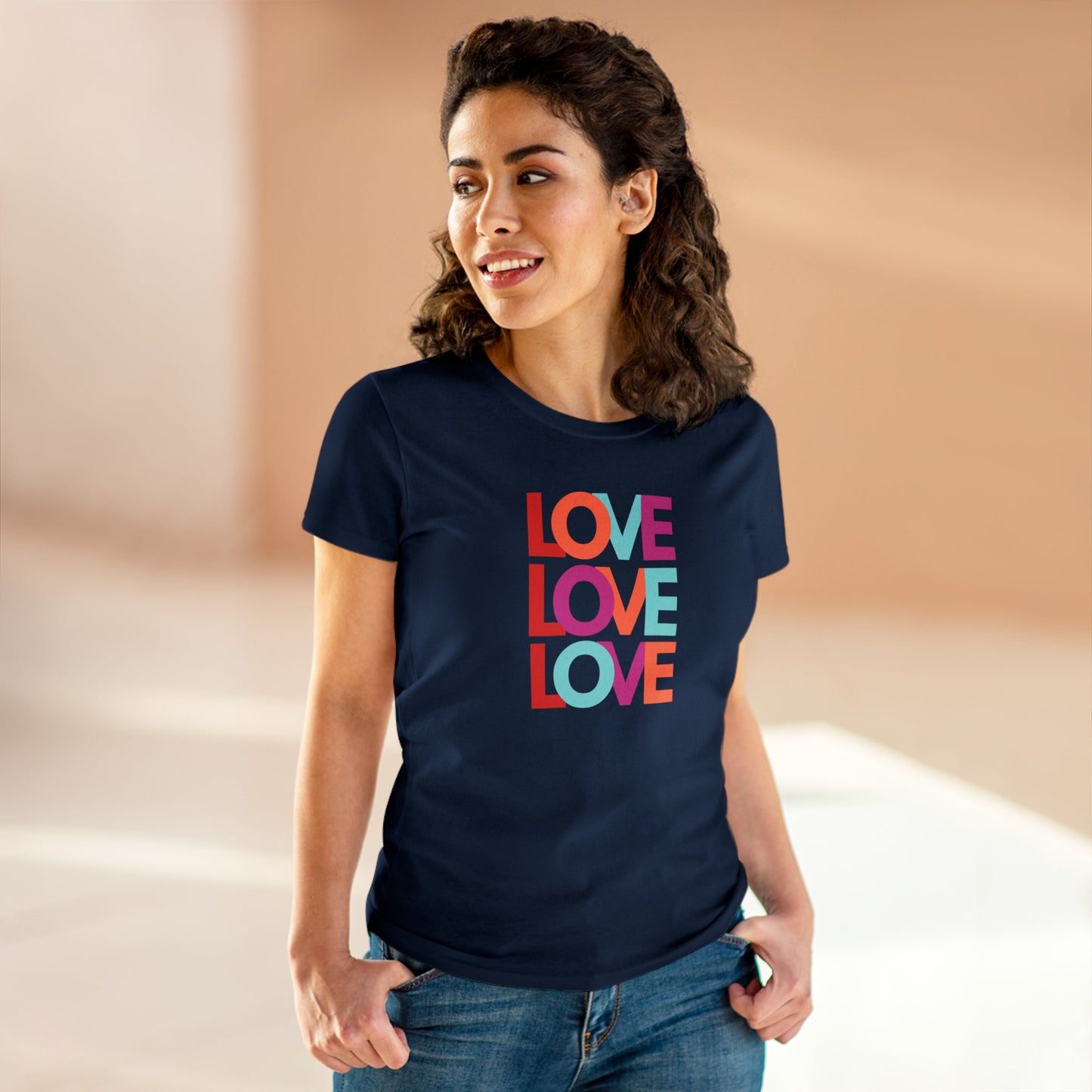 Love Women's Midweight Cotton Tee