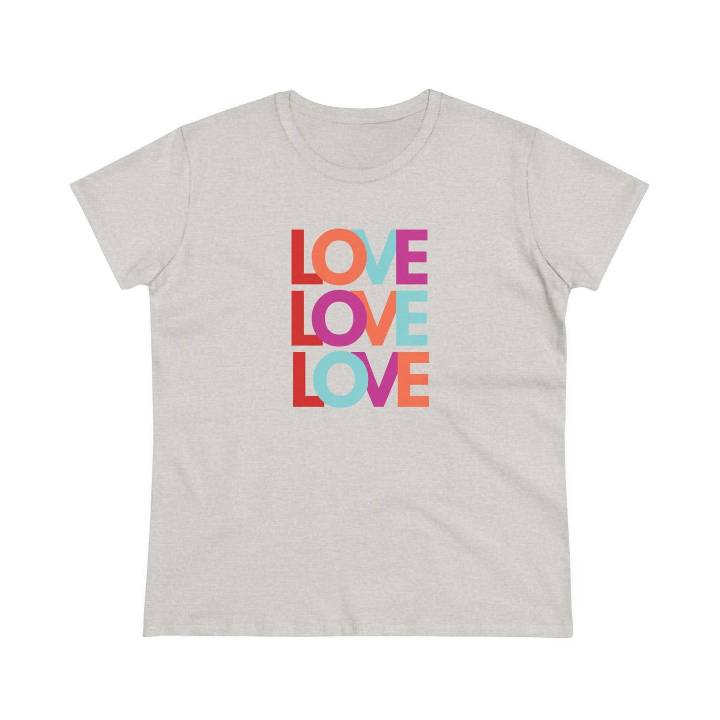 Love Women's Midweight Cotton Tee