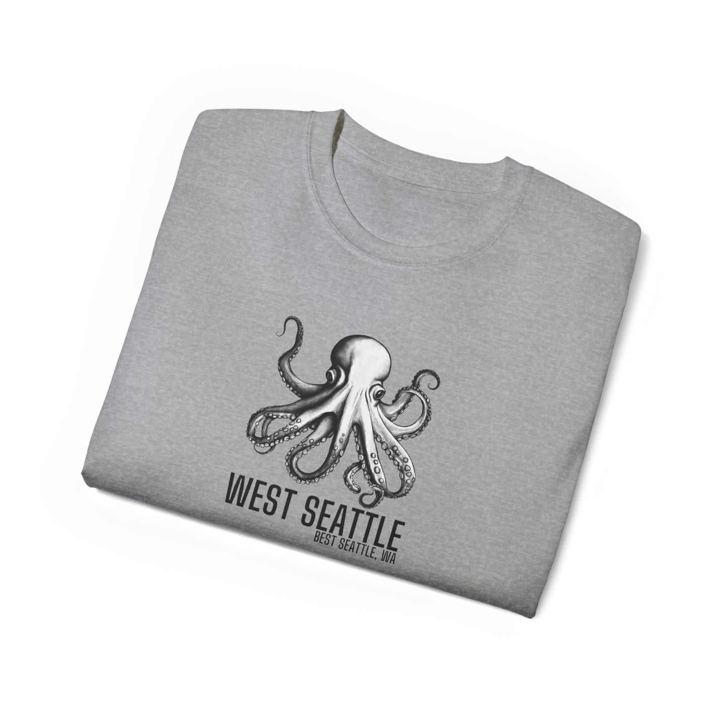 West Seattle Best Seattle Men’s Ultra Cotton Tee