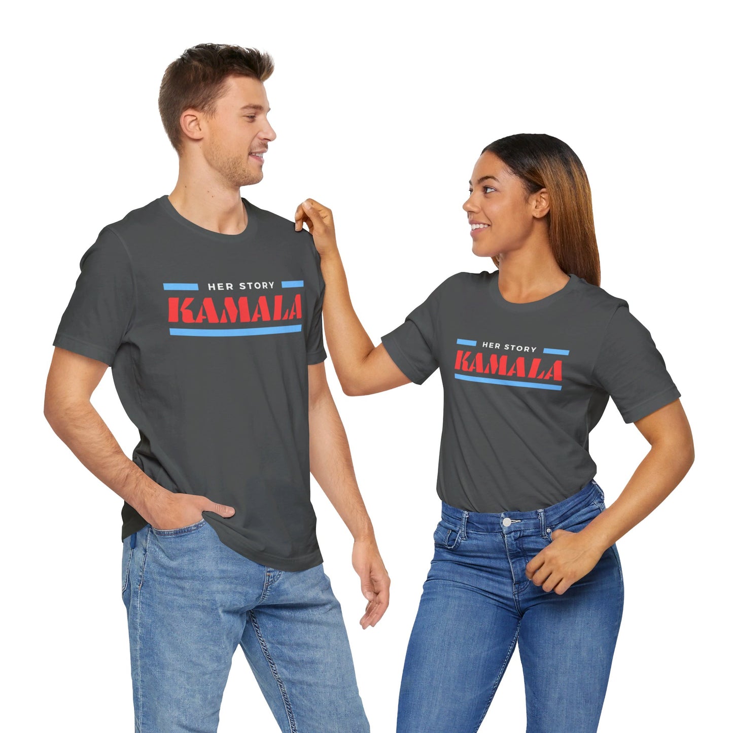 Her Story Kamala Jersey Short Sleeve Tee