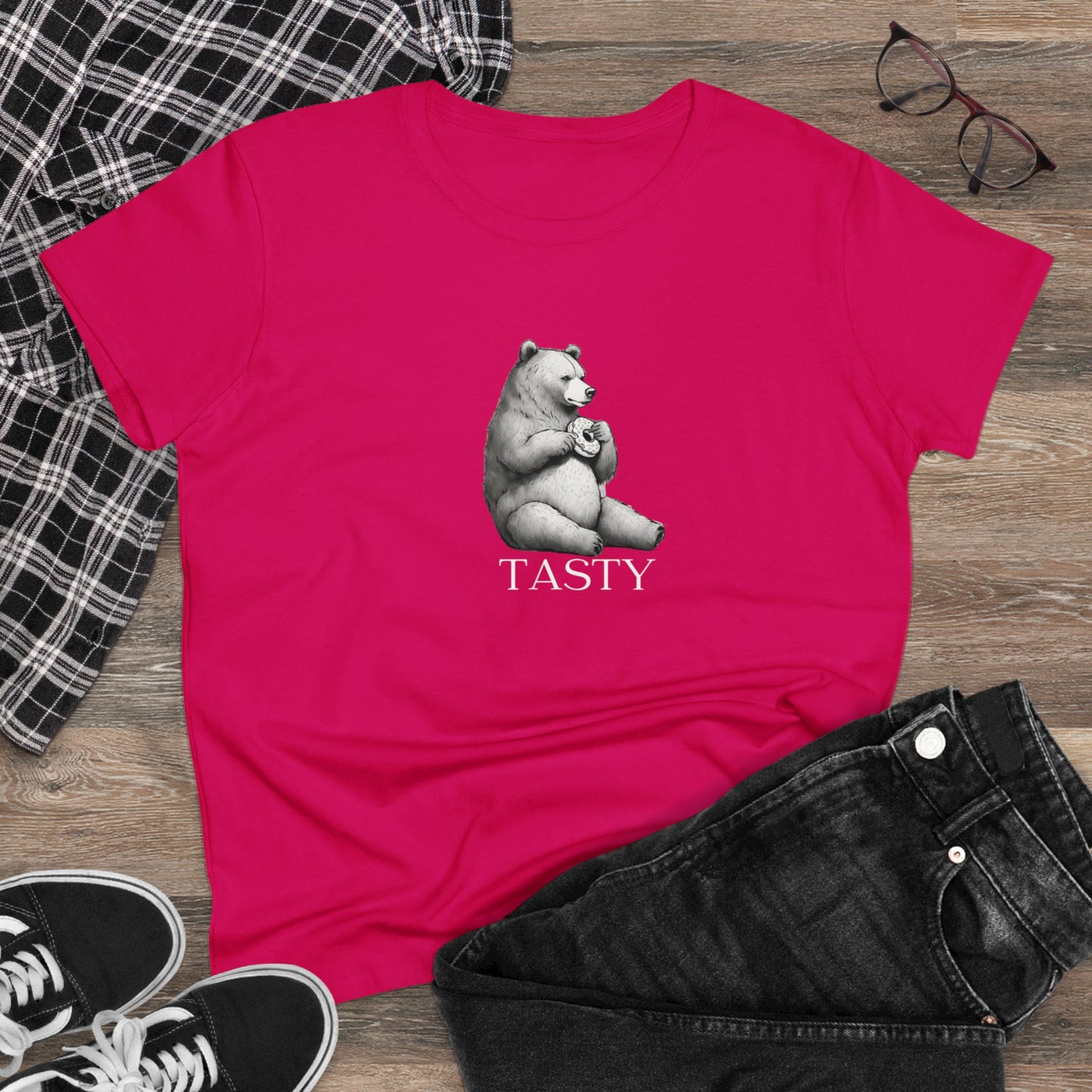 Tasty Women's Midweight Cotton Tee