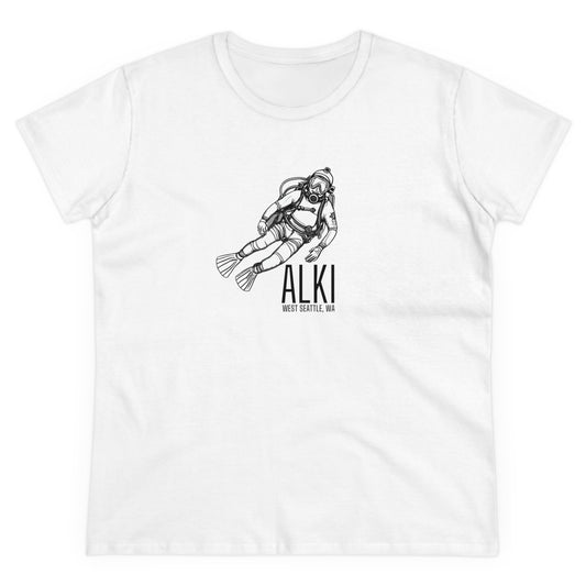 Alki Women's Midweight Cotton Tee