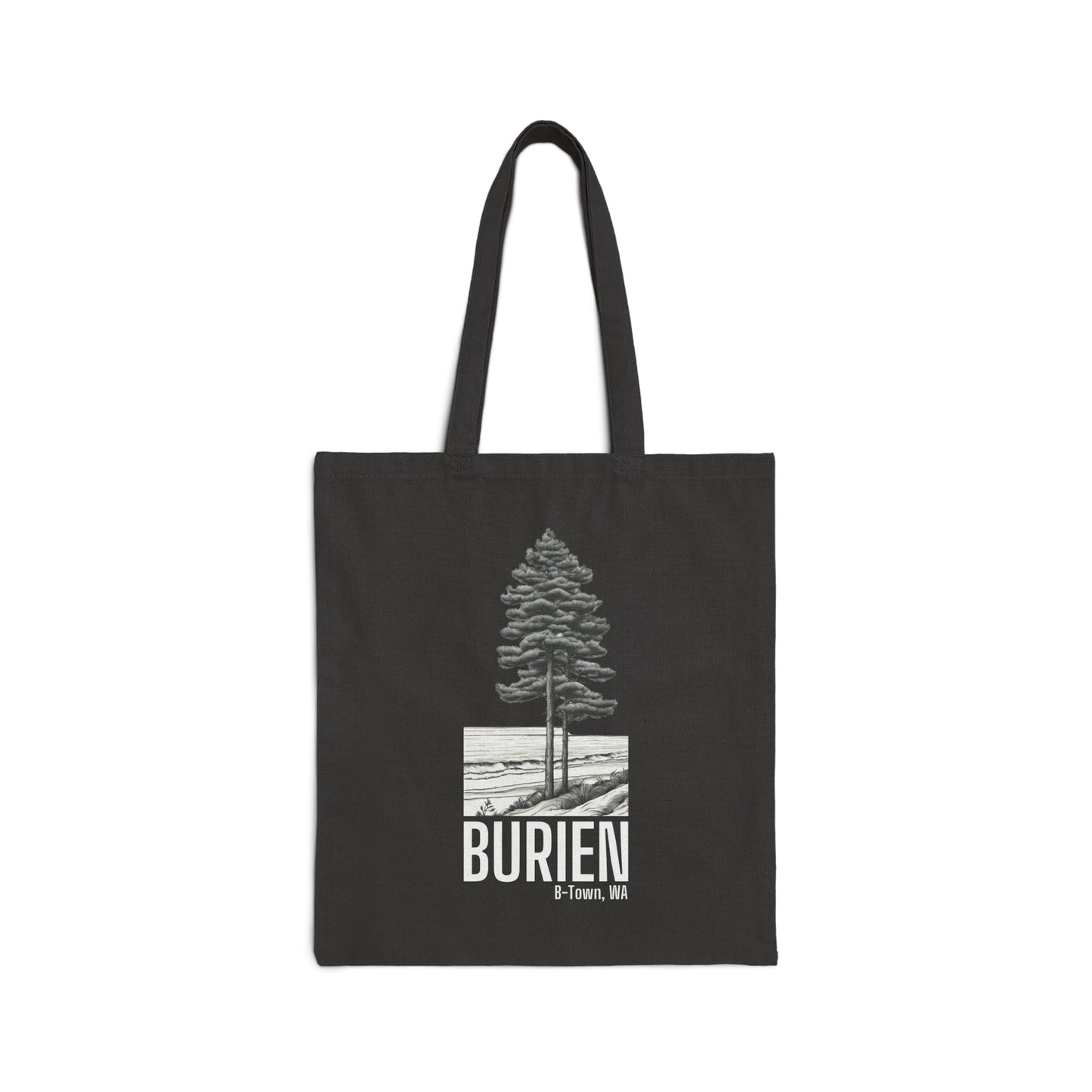 Burien WA Cotton Canvas Tote Bag