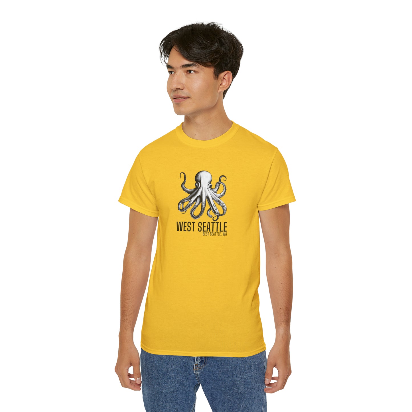 West Seattle Best Seattle Men’s Ultra Cotton Tee