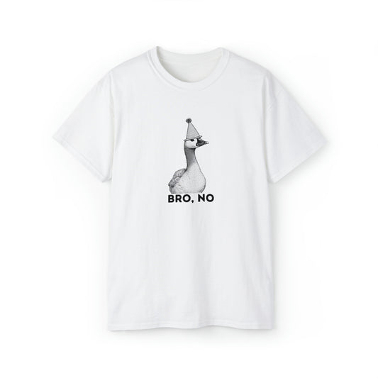 Bro, No Men’s Ultra Cotton Tee