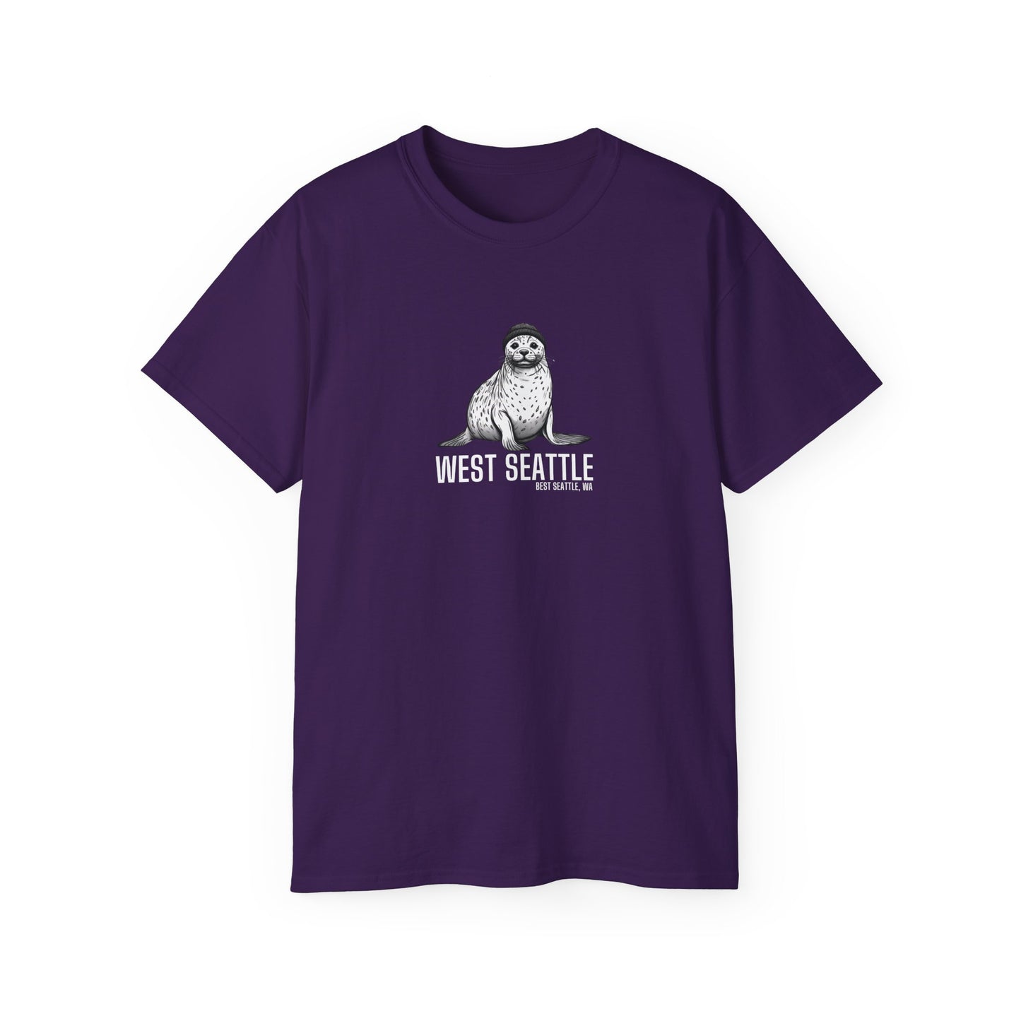 West Seattle Harbor Seal Men’s Ultra Cotton Tee