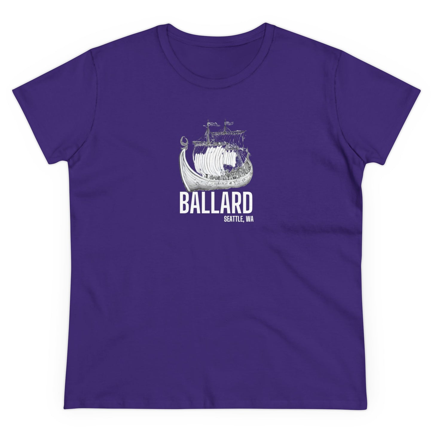 Ballard Seattle Women's Midweight Cotton Tee