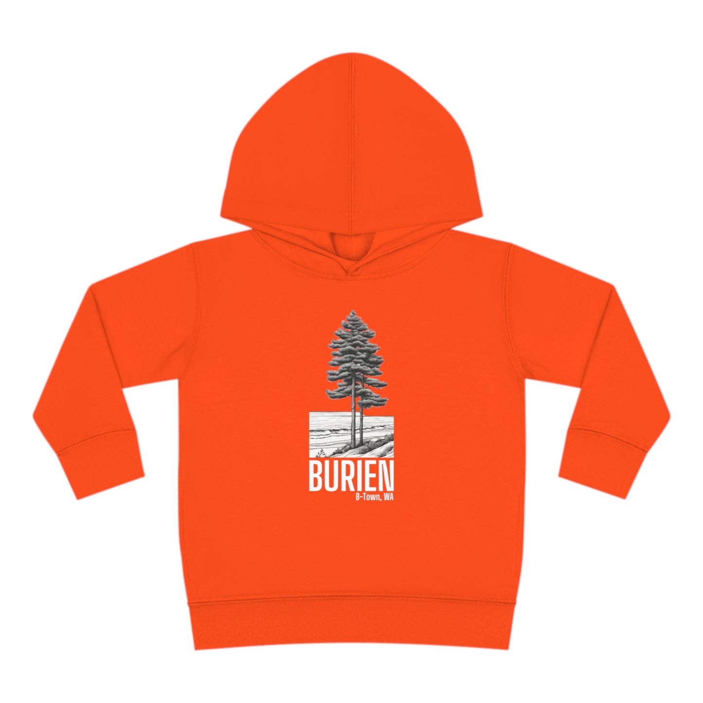 Burien WA Toddler Pullover Fleece Hoodie