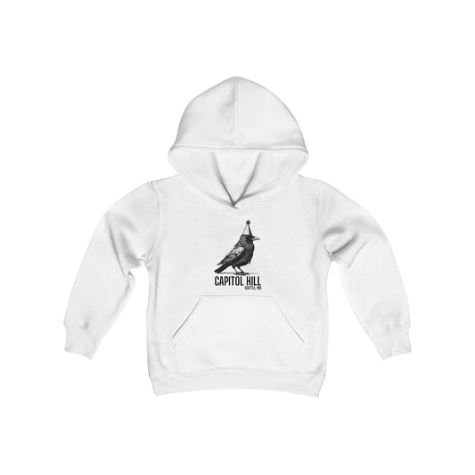 Capitol Hill Seattle Youth Heavy Blend Hooded Sweatshirt