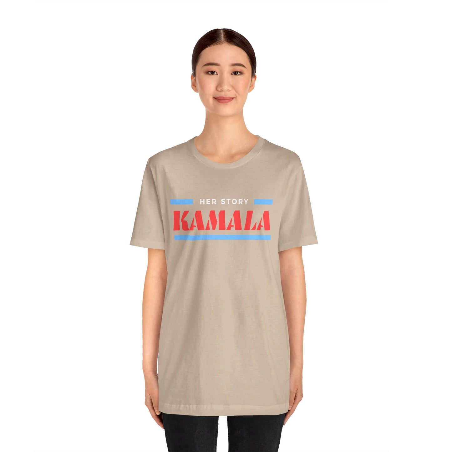 Her Story Kamala Jersey Short Sleeve Tee