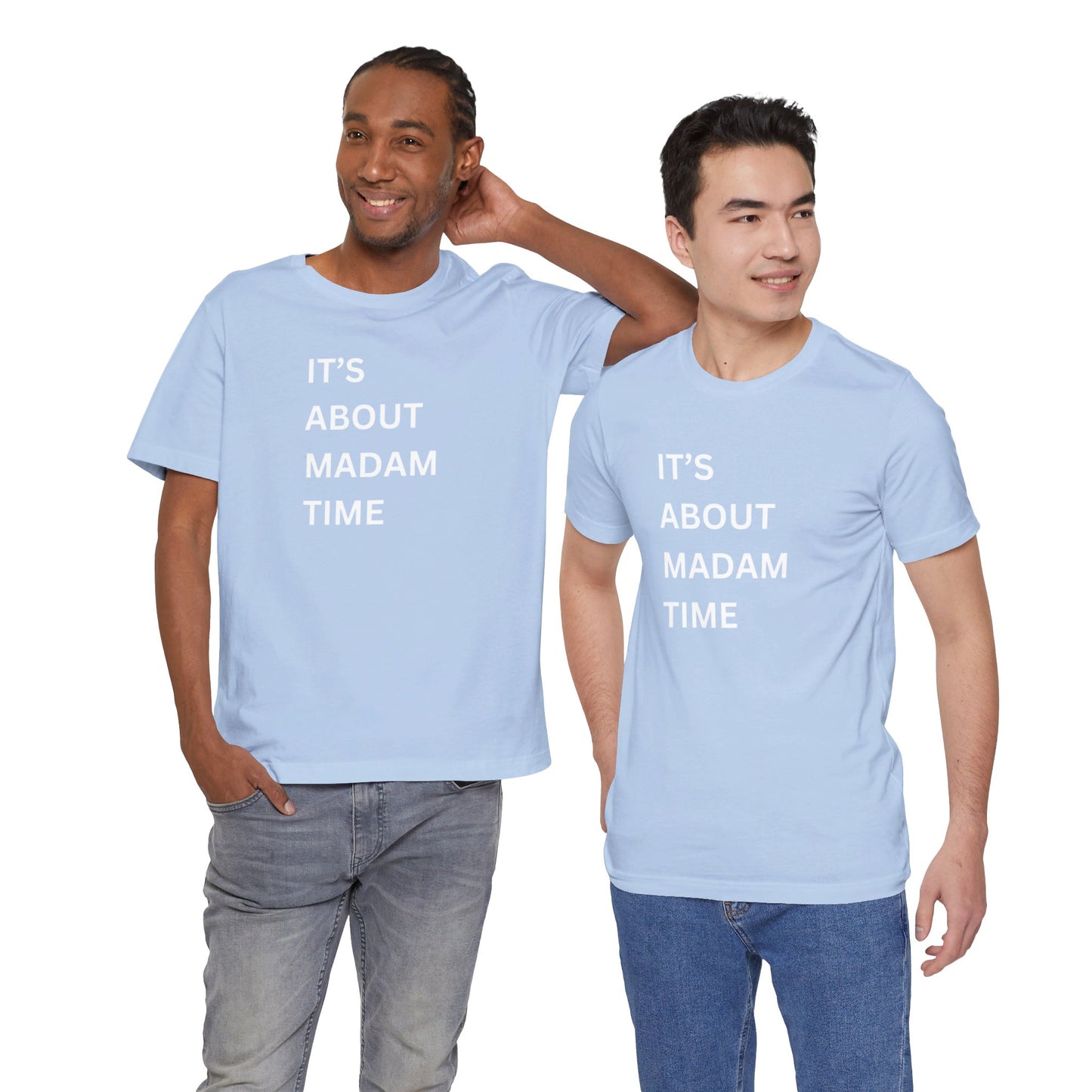 It’s About Madam Time Jersey Short Sleeve Tee