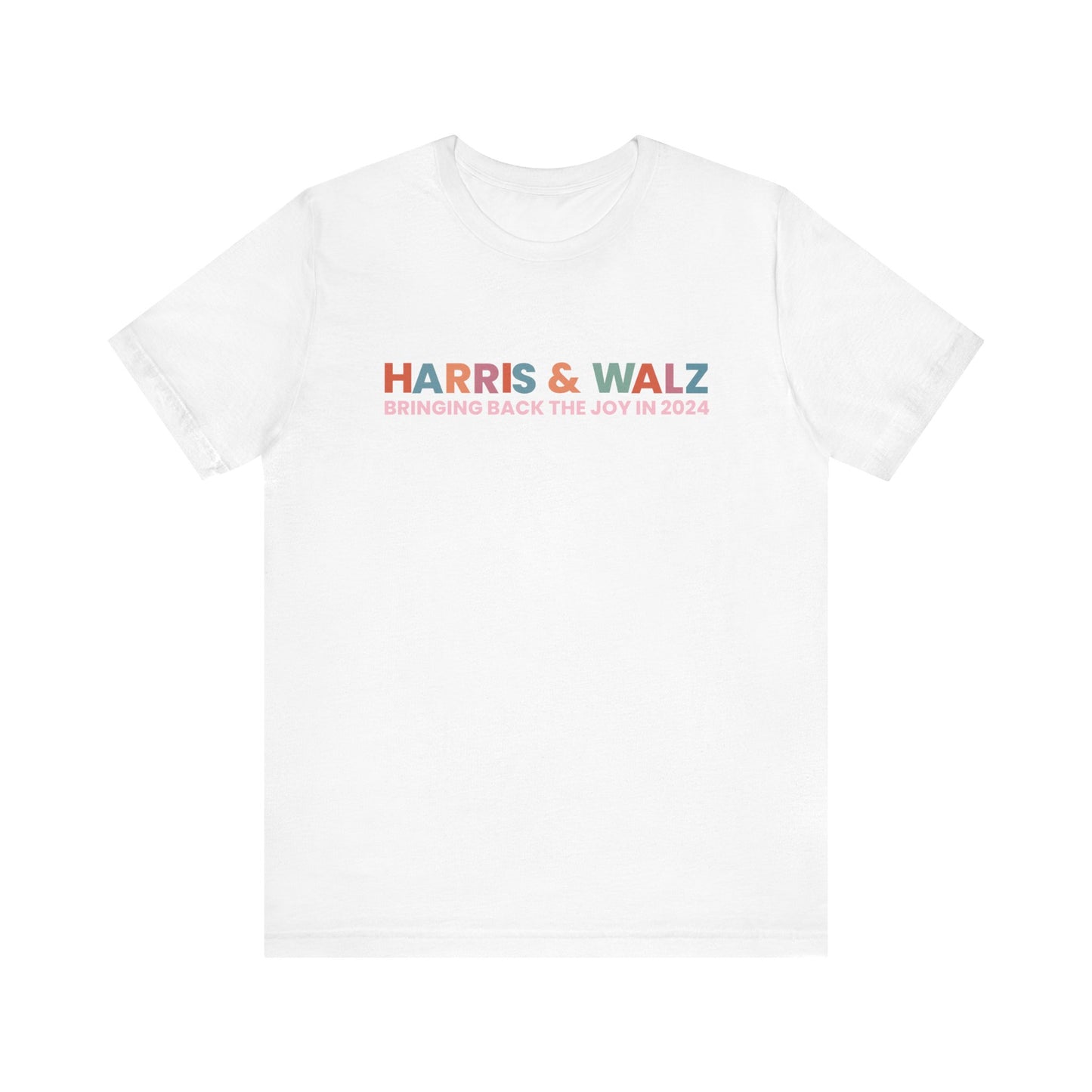 Harris and Walz Bringing Back the Joy Jersey Short Sleeve Tee