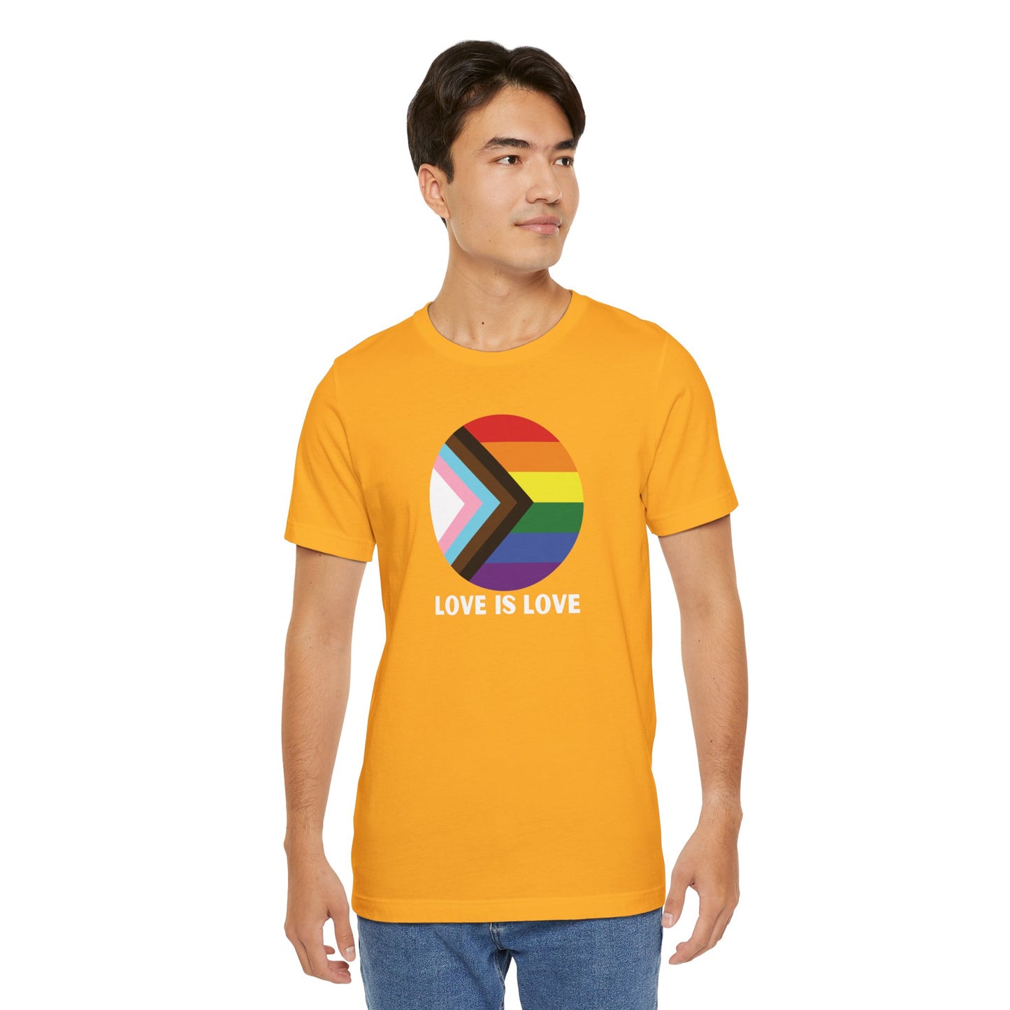 Love Is Love Jersey Short Sleeve Tee