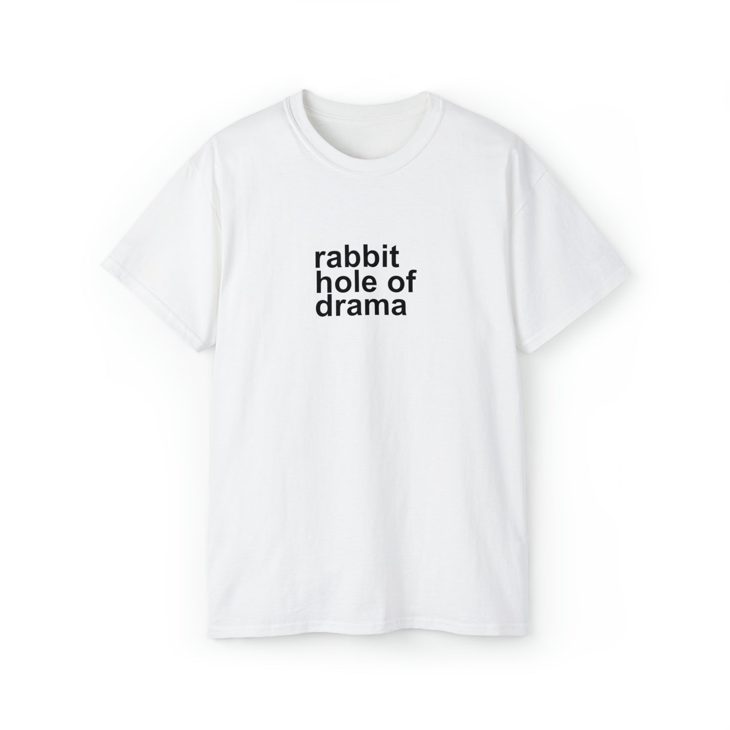 Rabbit Hole of Drama Men’s Ultra Cotton Tee