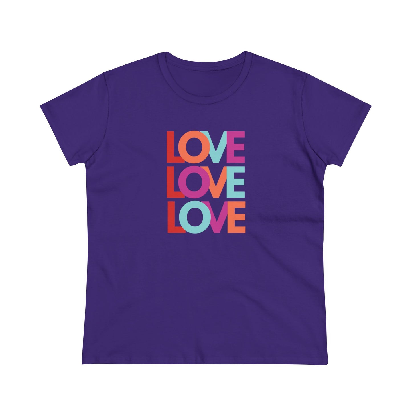 Love Women's Midweight Cotton Tee