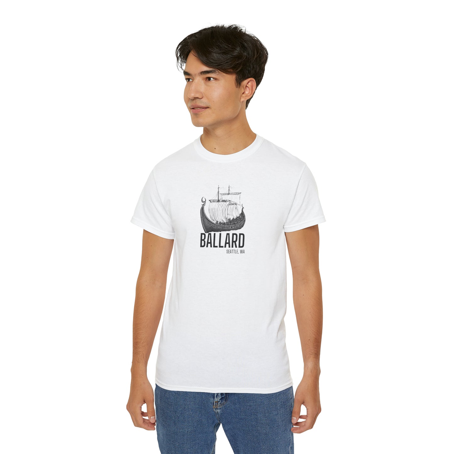 Ballard Seattle Men’s Cotton Tee