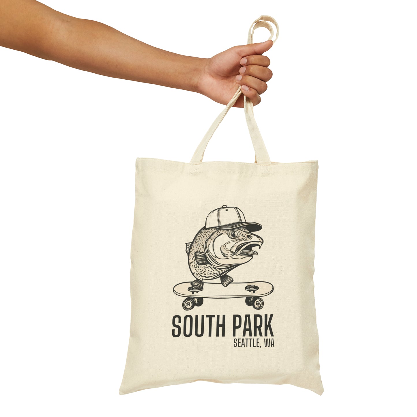 South Park Seattle Cotton Canvas Tote Bag