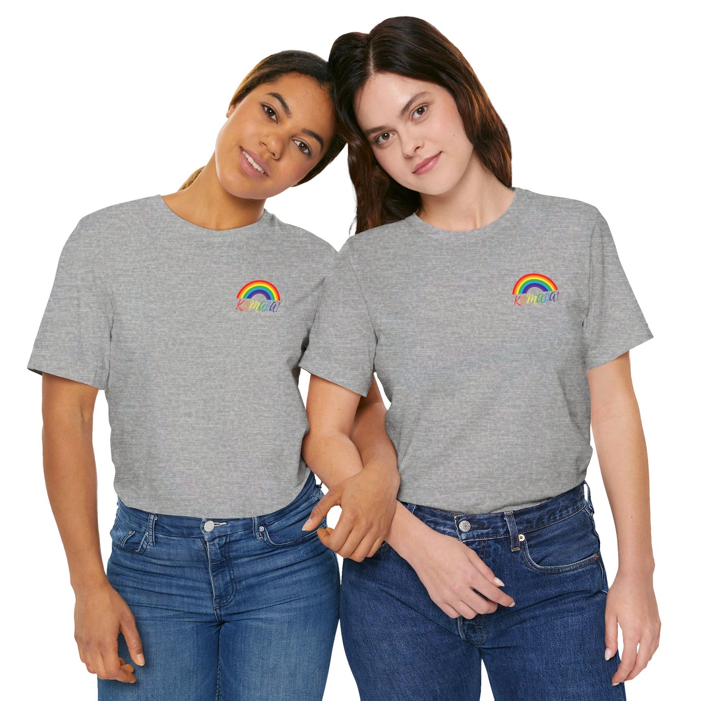 Rainbow Kamala Jersey Short Sleeve Tee