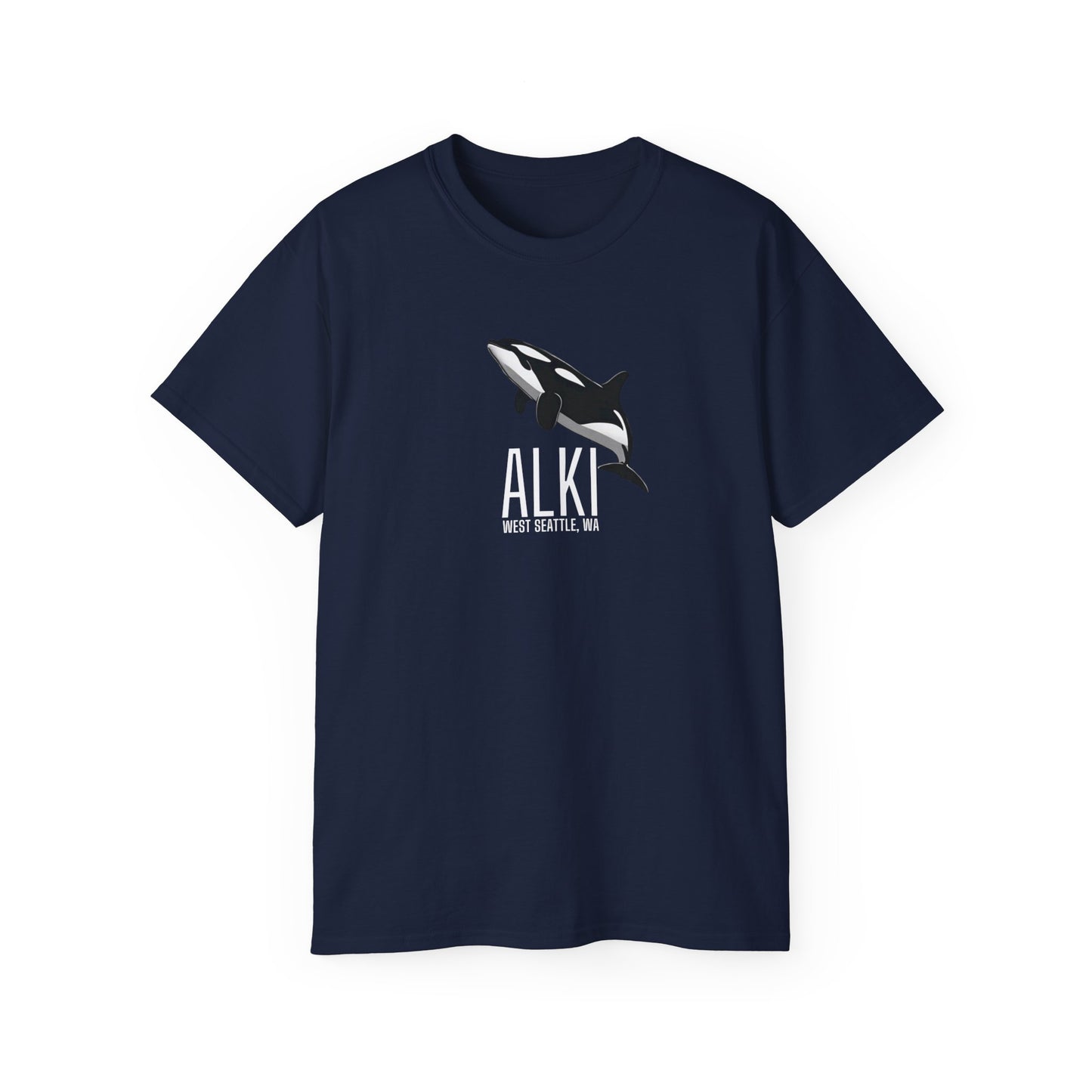 Alki West Seattle Orca Ultra Cotton Tee