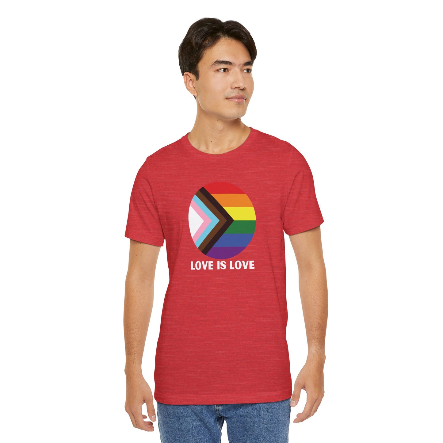 Love Is Love Jersey Short Sleeve Tee