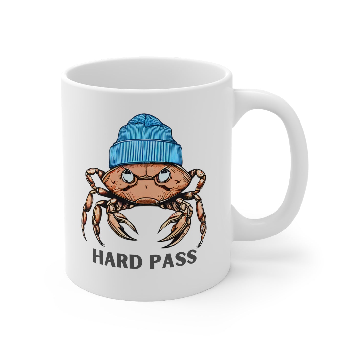 Hard Pass Ceramic Mug 11oz