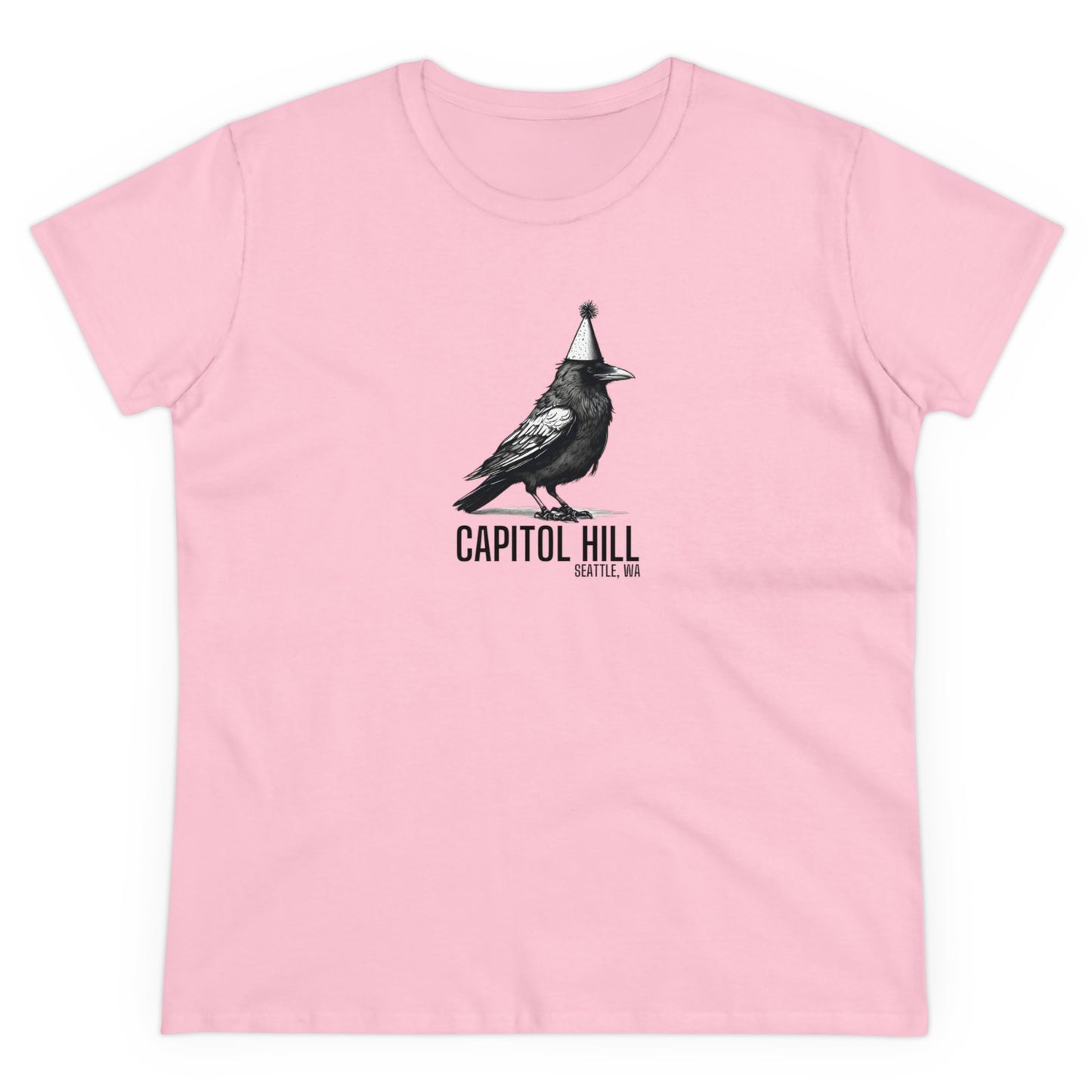 Capitol Hill Seattle Women's Midweight Cotton Tee