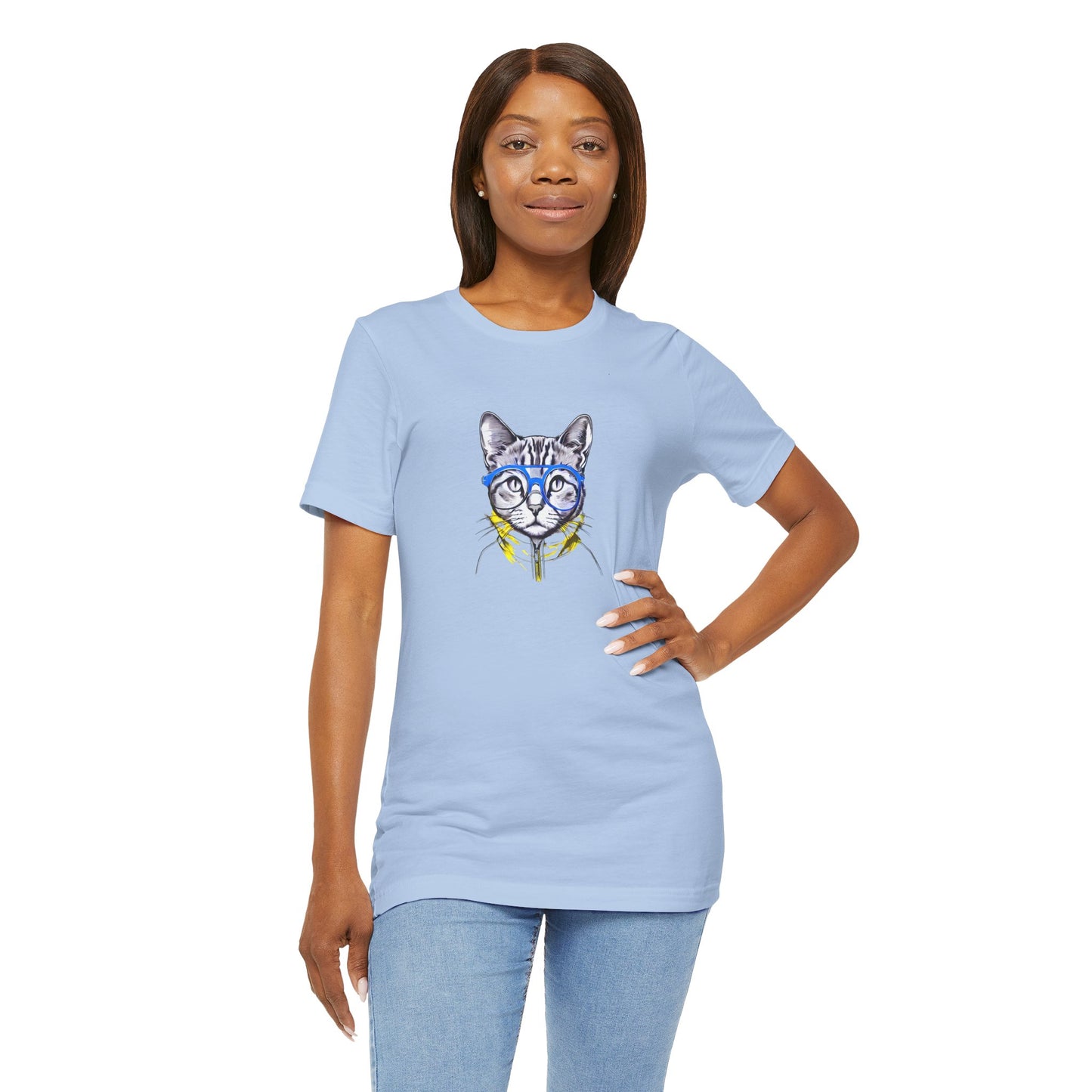 Cat Style Jersey Short Sleeve Tee