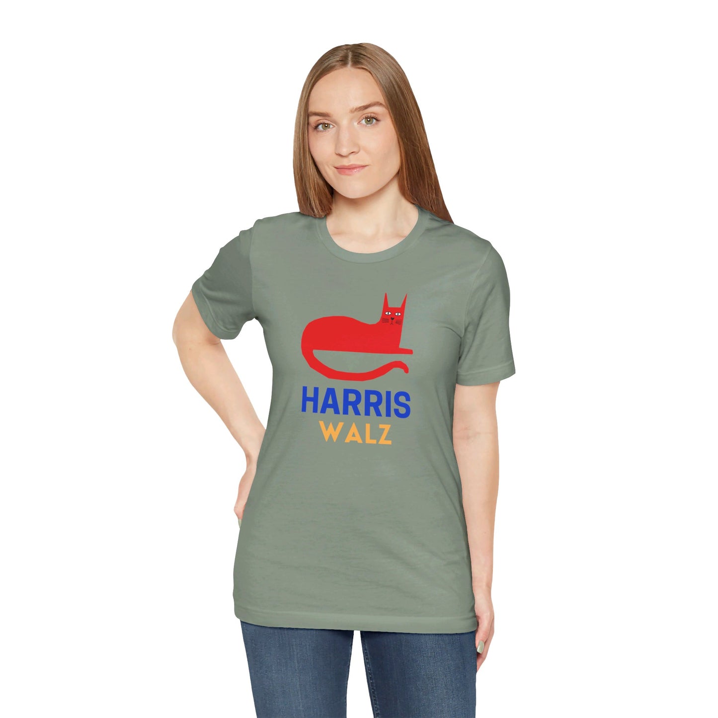 Cat Harris Walz Jersey Short Sleeve Tee